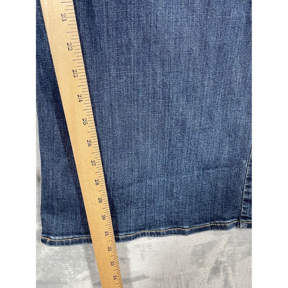 Rag & Bone Serena Full Length Wide Leg Jeans Bogart Blue RJ2725F1OBO Size 29 - Picture 6 of 10